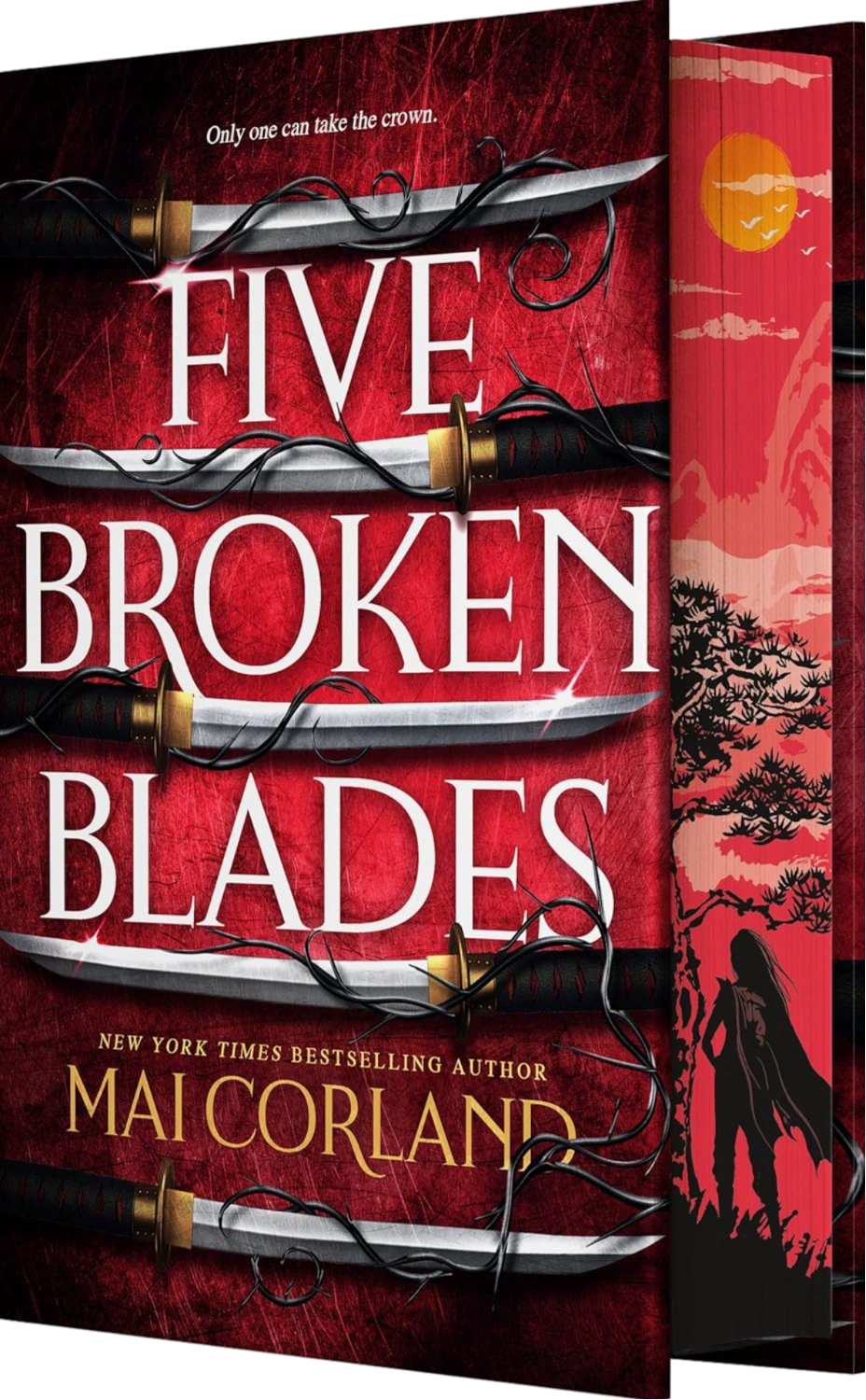 Five Broken Blades by Mai Corland, Special Edition with Sprayed Edges